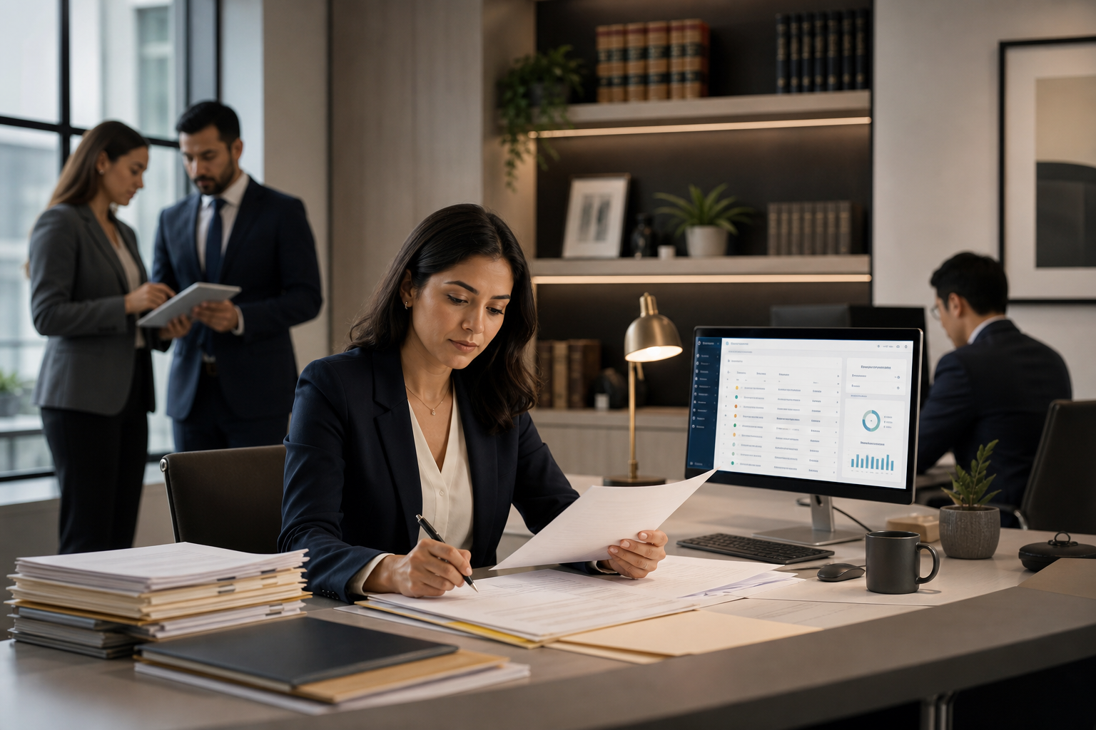 Immigration Law Practice featured graphic for immigration document automation